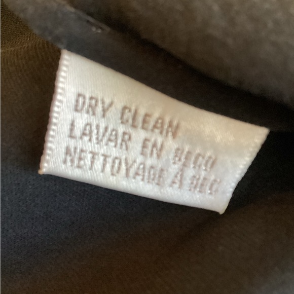 Jones New York Pretty Black Silk Long Sleeve Blouse Size 12 - Picture 10 of 10